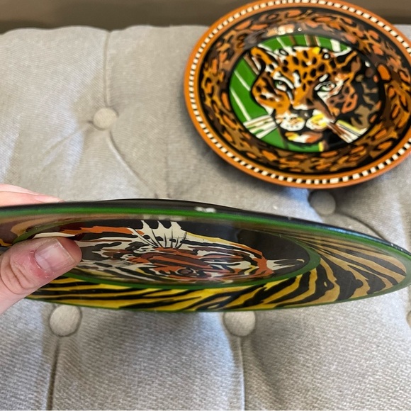 Vintage Bob Mackie Plate set of three - Picture 6 of 13